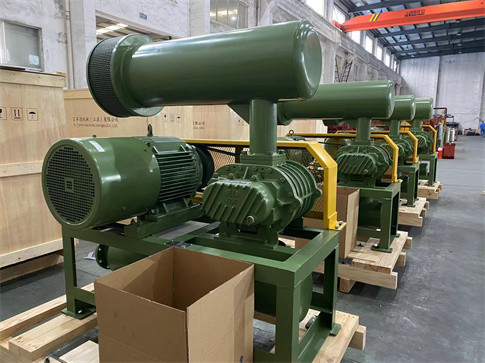 Зеленый цвет армии воздуходувки корней лепестка 60KPA 1750Rpm 3 для аквакультуры