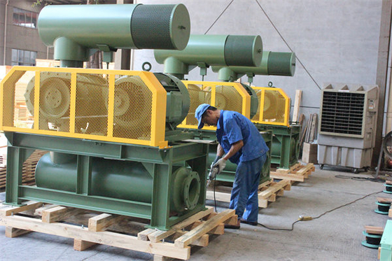 Воздуходувка лепестка 60KPA 3 роторная для транспорта газа