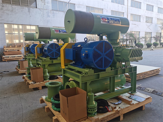 Tri давление воздуходувки 80Kpa корней лепестка 1500rpm высокое для аквакультуры