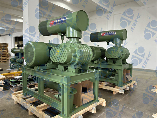 11kw 5.1m3/Min 60kpa укореняет роторную воздуходувку 1750 Rpm Dn65 3" лепестка небольшая емкость