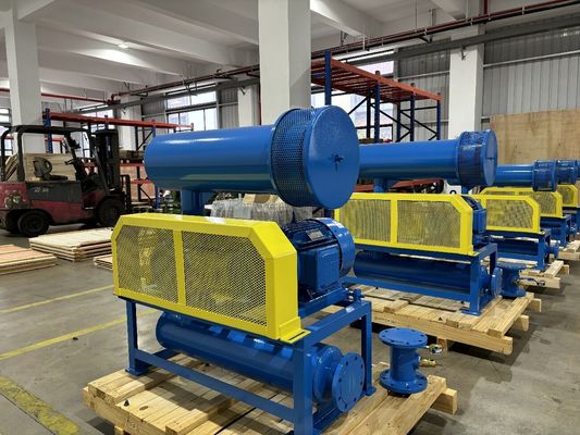 Водяное охлаждение Трёхлобный корневой вентилятор с давлением 60-80 КПА и вместимостью воздуха 31,89-50,67 м3/мин