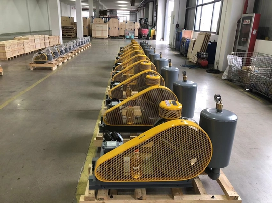 Воздуходувка HC-801S 5.5kW 74dB (a) роторная положительная для отходов больницы и лаборатории