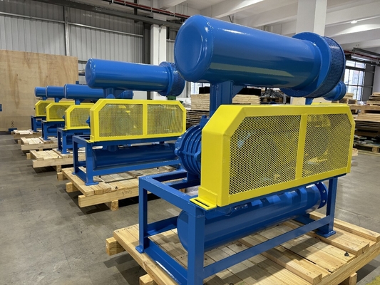 Тип роторная высокая высокая эффективность 60-100kpa 3 лепестков воздуходувки корней давления