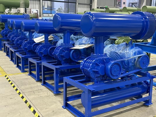 Тип роторная высокая высокая эффективность 60-100kpa 3 лепестков воздуходувки корней давления