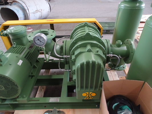 1500 оборотов в минуту 10 КПа 2,67 м3/мин Тепловая обработка Корневой вентилятор из нержавеющей стали