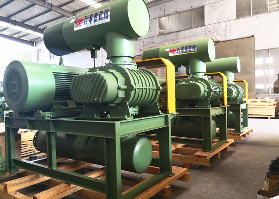 10" 80kpa 71.52m3/Min 132kw Литой железный трехлобный корневой вентилятор