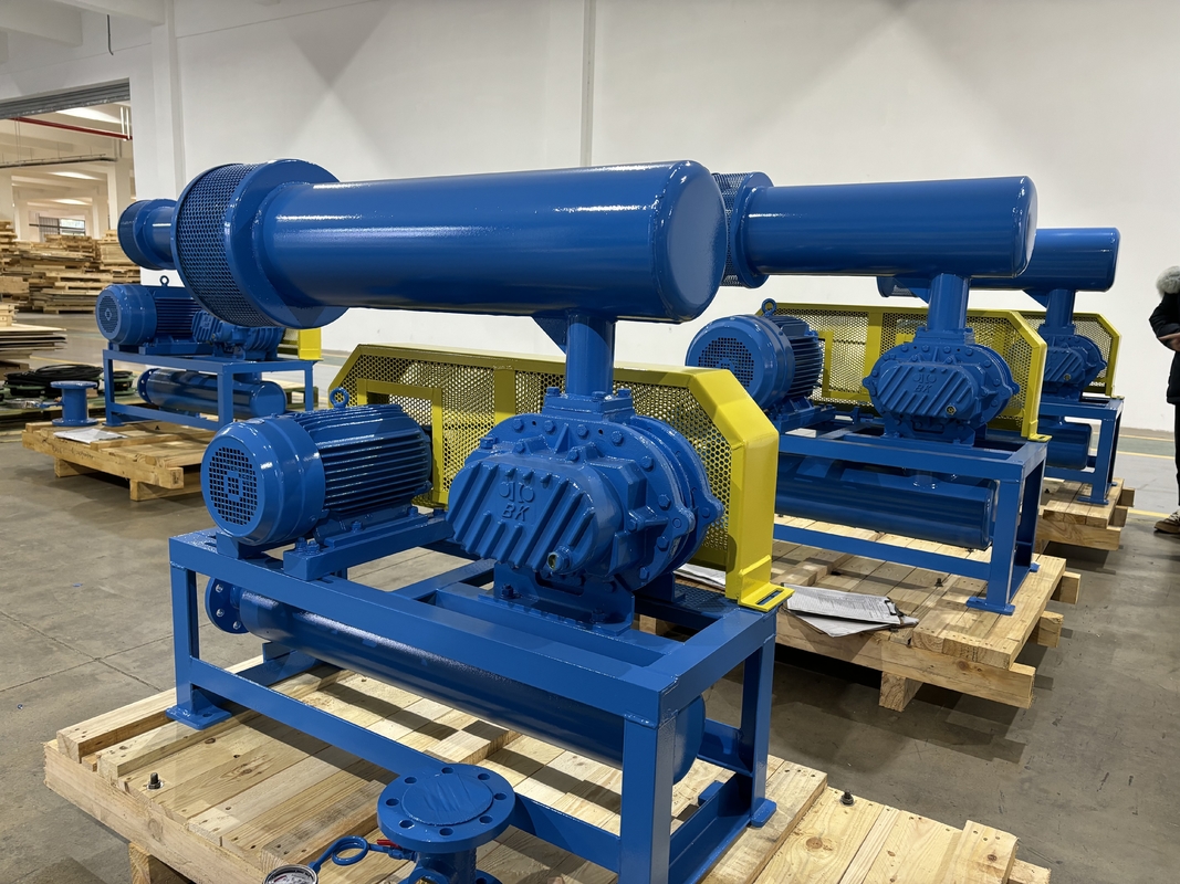 Тип роторная высокая высокая эффективность 60-100kpa 3 лепестков воздуходувки корней давления