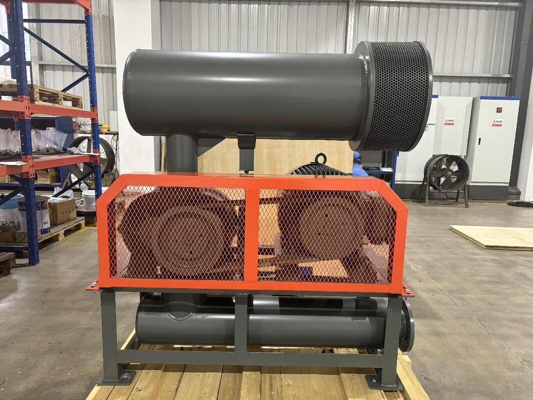 Корневой вращающийся лобный вентилятор с трехлобной конструкцией и водяным охлаждением для повышения производительности в промышленных приложениях