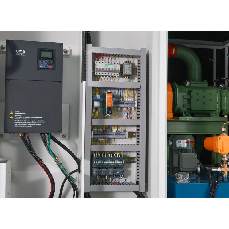 BLG360RB-II,100-150 Kpa Pressure,101.2-196.4m³/min Airflow,1800-3100 RPM Speed, Integrated Skid-mounted Intelligent Screw Blower